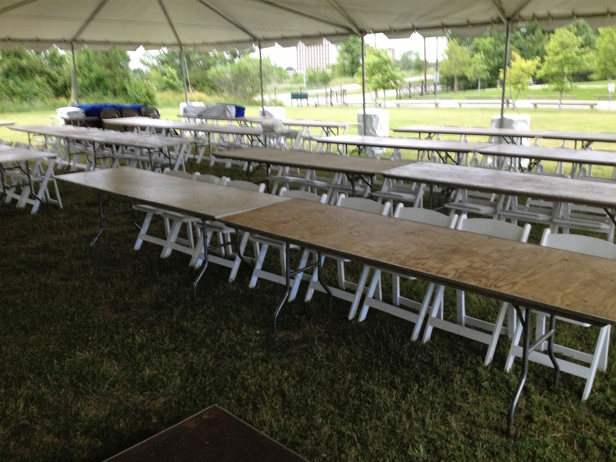 8ft and 6ft Table Rentals